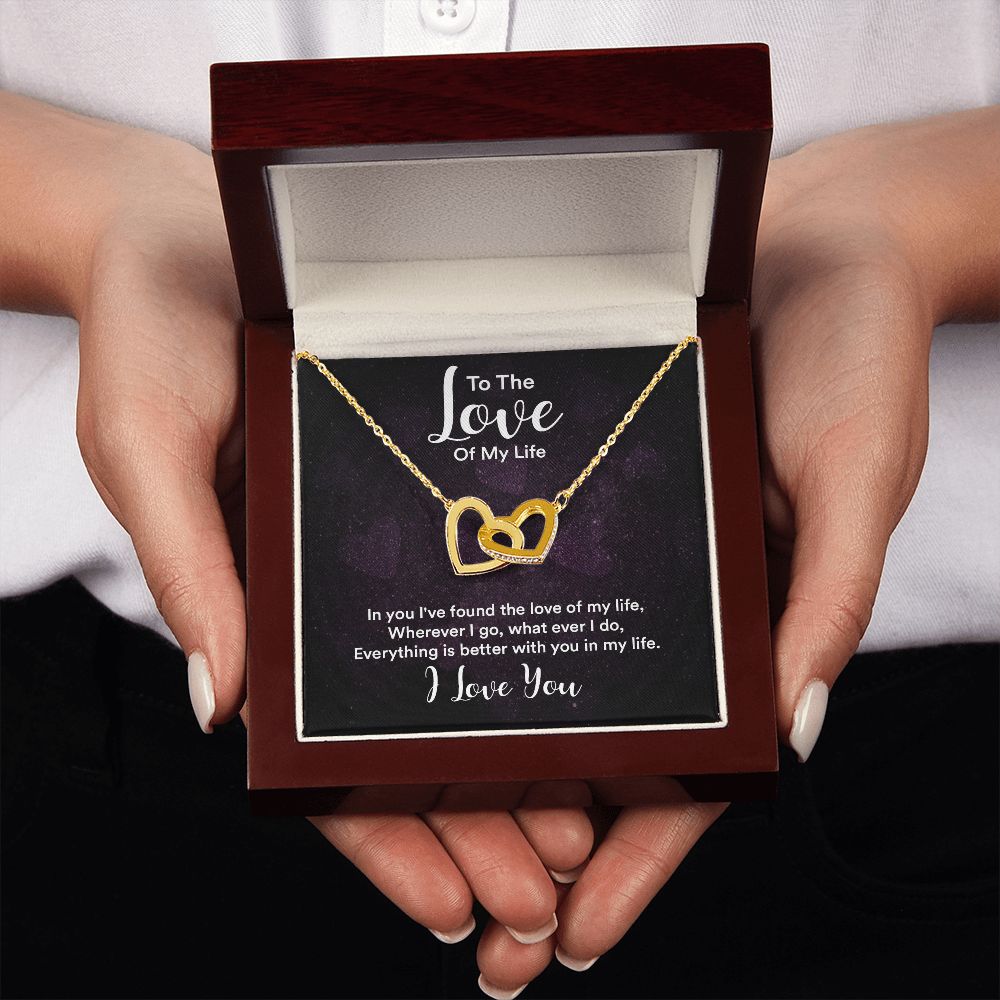 To My Wife The Love of My Life In You I've Found Inseparable Necklace-Express Your Love Gifts