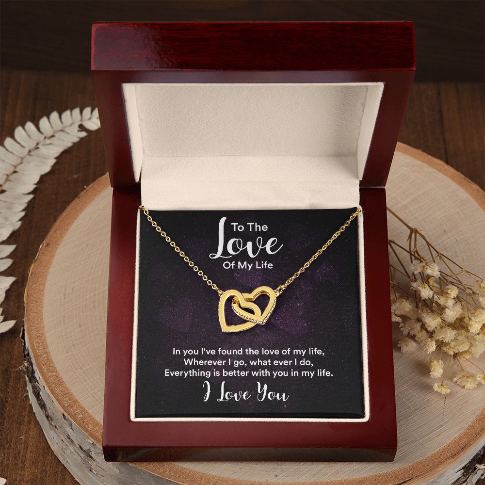 To My Wife The Love of My Life In You I've Found Inseparable Necklace-Express Your Love Gifts