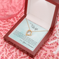To My Wife The Love That I Have Forever Necklace w Message Card-Express Your Love Gifts