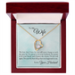 To My Wife The Love That I Have Forever Necklace w Message Card-Express Your Love Gifts