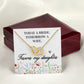To My Wife Today a Bride Inseparable Necklace-Express Your Love Gifts