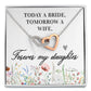 To My Wife Today a Bride Inseparable Necklace-Express Your Love Gifts