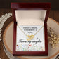 To My Wife Today a Bride Inseparable Necklace-Express Your Love Gifts