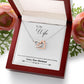 To My Wife Together We're Everything Inseparable Necklace-Express Your Love Gifts