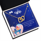 To My Wife Unlimited Love Inseparable Necklace-Express Your Love Gifts