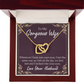 To My Wife Whenever I Look Into Your Eyes Inseparable Necklace-Express Your Love Gifts