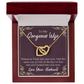 To My Wife Whenever I Look Into Your Eyes Inseparable Necklace-Express Your Love Gifts