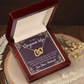 To My Wife Whenever I Look Into Your Eyes Inseparable Necklace-Express Your Love Gifts