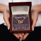 To My Wife Whenever I Look Into Your Eyes Inseparable Necklace-Express Your Love Gifts