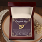 To My Wife Whenever I Look Into Your Eyes Inseparable Necklace-Express Your Love Gifts