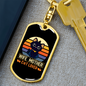 To My Wife Wife Mother Cat Lover Keychain Stainless Steel or 18k Gold Dog Tag Keyring-Express Your Love Gifts