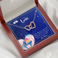 To My Wife Wife You Complete Me Inseparable Necklace-Express Your Love Gifts
