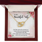 To My Wife Wine Gets Sweeter Inseparable Necklace-Express Your Love Gifts