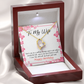 To My Wife Wonderful Best Friend Wife Birthday Message Forever Necklace w Message Card-Express Your Love Gifts