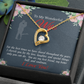 To My Wife You Are Cherished Birthday Message Forever Necklace w Message Card-Express Your Love Gifts