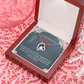 To My Wife You Are Cherished Birthday Message Forever Necklace w Message Card-Express Your Love Gifts