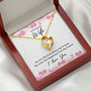 To My Wife You Are My Everything Forever Necklace w Message Card-Express Your Love Gifts