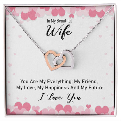 To My Wife You Are My Everything Inseparable Necklace-Express Your Love Gifts