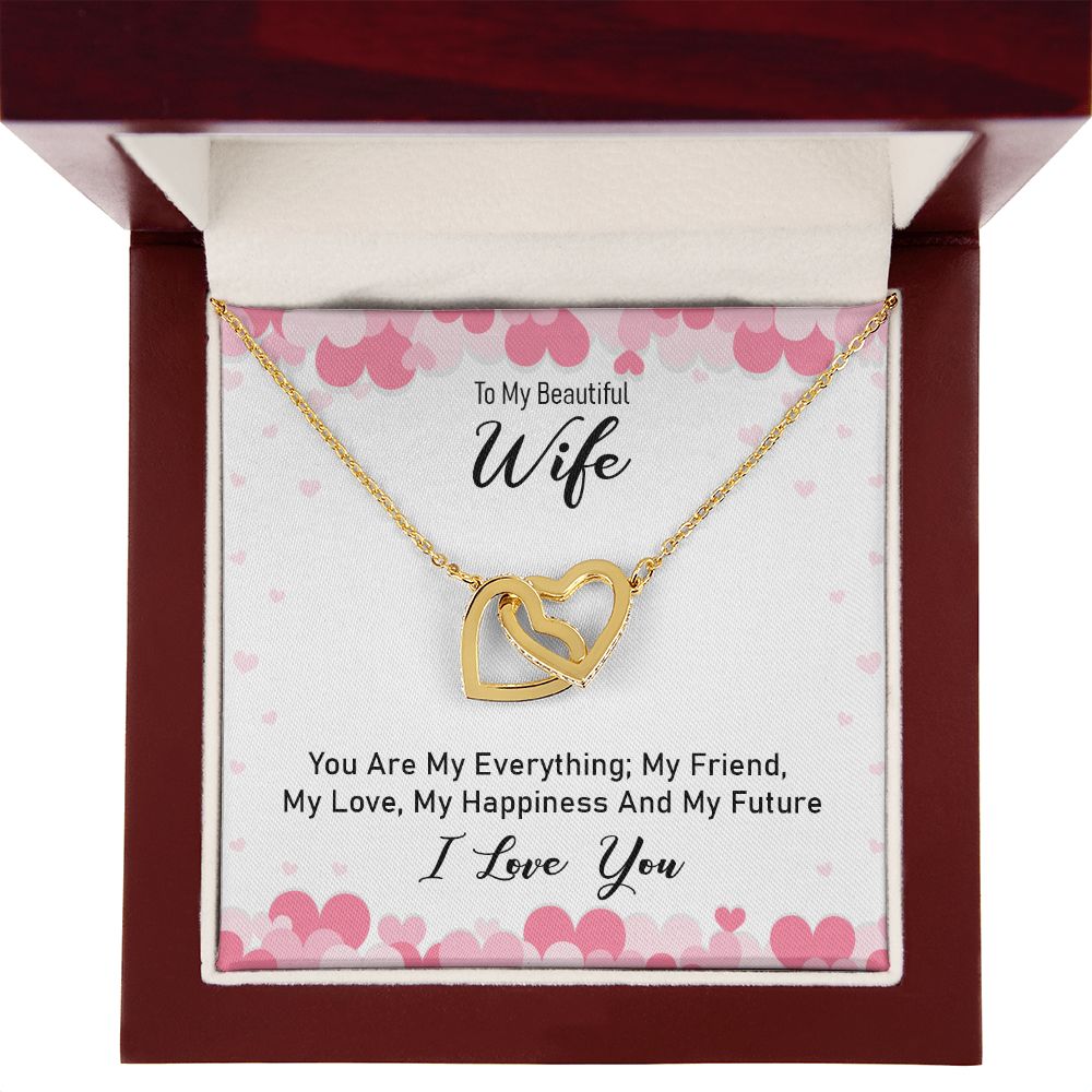 To My Wife You Are My Everything Inseparable Necklace-Express Your Love Gifts