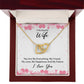 To My Wife You Are My Everything Inseparable Necklace-Express Your Love Gifts