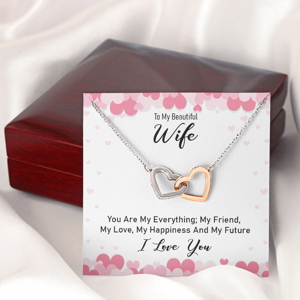 To My Wife You Are My Everything Inseparable Necklace-Express Your Love Gifts