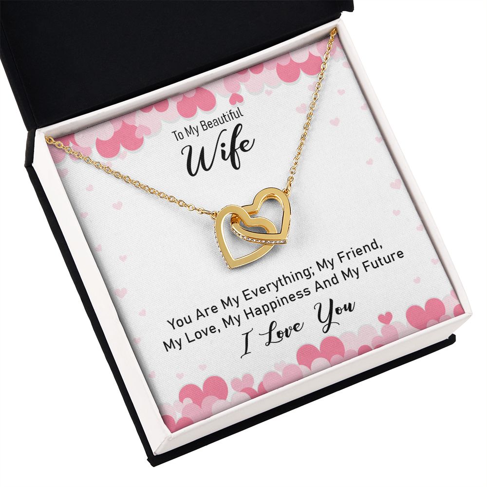 To My Wife You Are My Everything Inseparable Necklace-Express Your Love Gifts