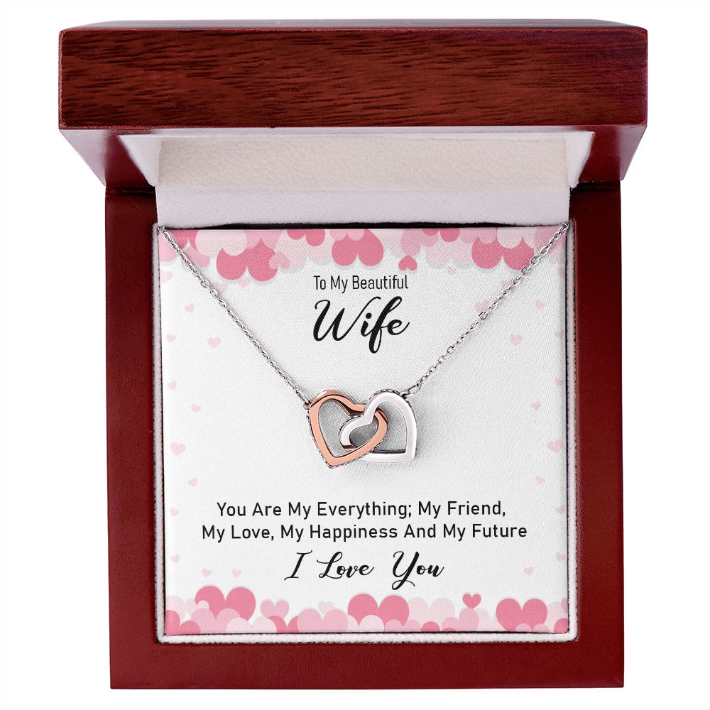 To My Wife You Are My Everything Inseparable Necklace-Express Your Love Gifts