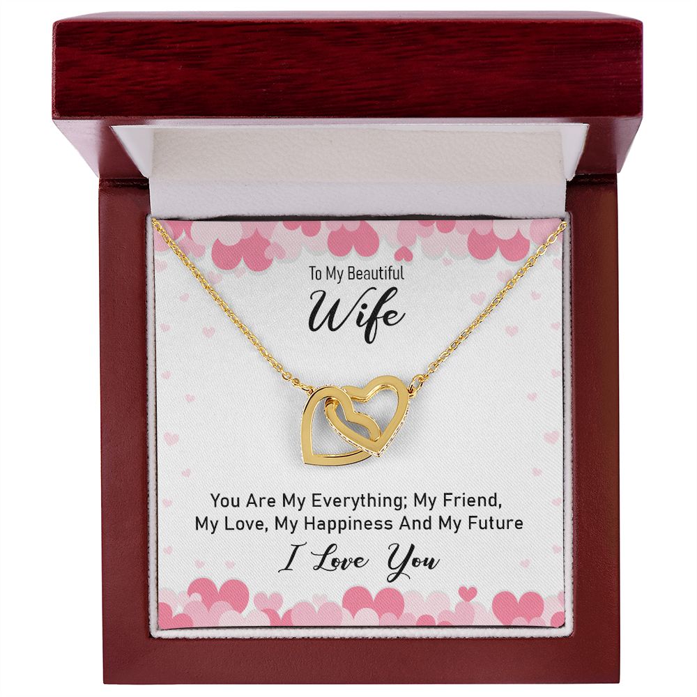 To My Wife You Are My Everything Inseparable Necklace-Express Your Love Gifts