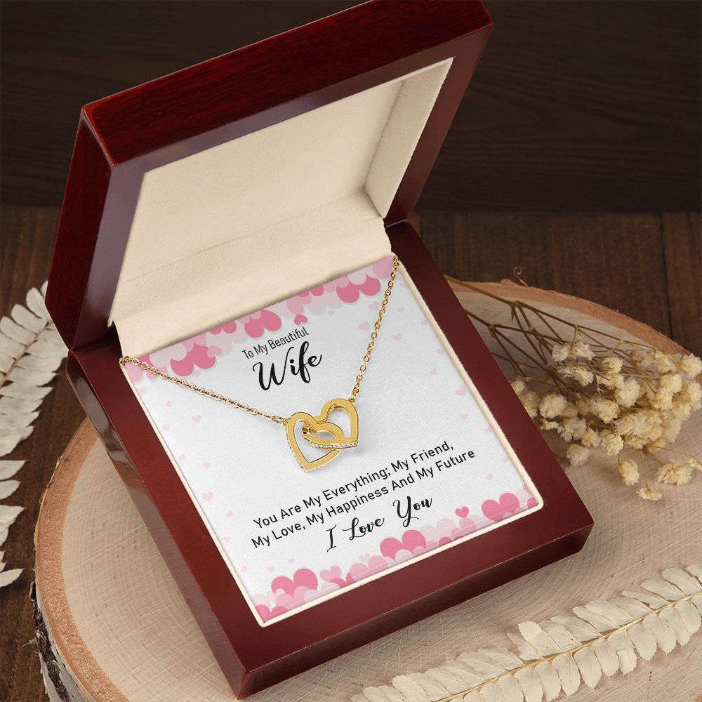 To My Wife You Are My Everything Inseparable Necklace-Express Your Love Gifts