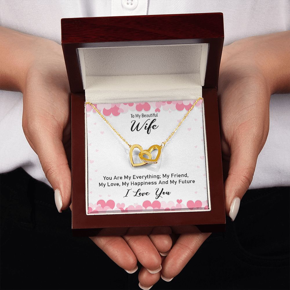 To My Wife You Are My Everything Inseparable Necklace-Express Your Love Gifts