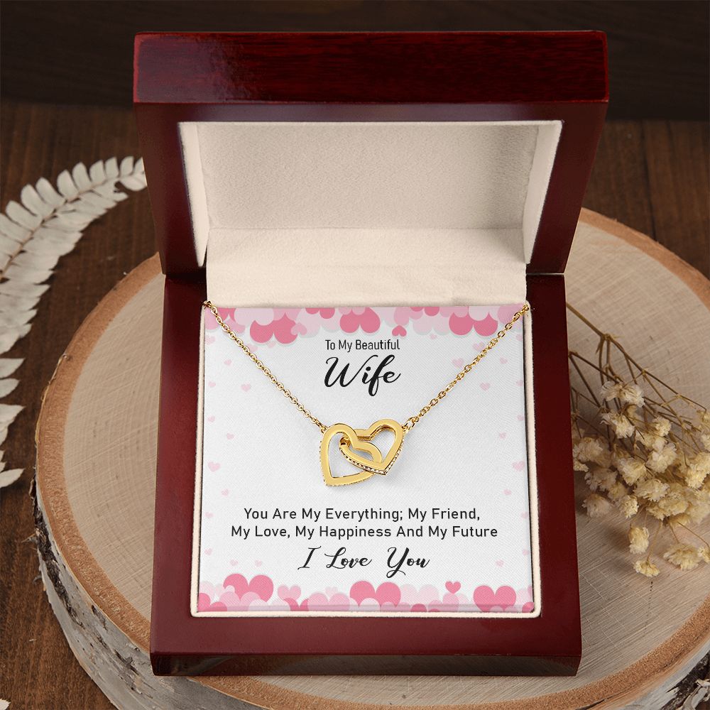 To My Wife You Are My Everything Inseparable Necklace-Express Your Love Gifts