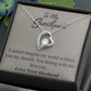 To My Wife You Belong With Me Forever Necklace w Message Card-Express Your Love Gifts