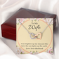 To My Wife You Brighten Up My Day Inseparable Necklace-Express Your Love Gifts