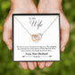 To My Wife You Complete Me Inseparable Necklace-Express Your Love Gifts