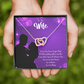 To My Wife You Have my Heart Inseparable Necklace-Express Your Love Gifts