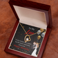 To My Wife You Make Me Better Birthday Message Forever Necklace w Message Card-Express Your Love Gifts