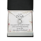 To My Wife You Paint My World Forever Necklace w Message Card-Express Your Love Gifts