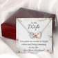 To My Wife You Paint My World Inseparable Necklace-Express Your Love Gifts
