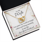 To My Wife You Paint My World Inseparable Necklace-Express Your Love Gifts