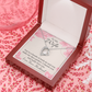 To My Wife You’re a Breath of Fresh Air Forever Necklace w Message Card-Express Your Love Gifts
