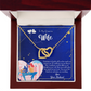 To My Wife You're My Best Friend My Everything Inseparable Necklace-Express Your Love Gifts