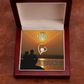To My Wife You're my Fate Forever Necklace w Message Card-Express Your Love Gifts