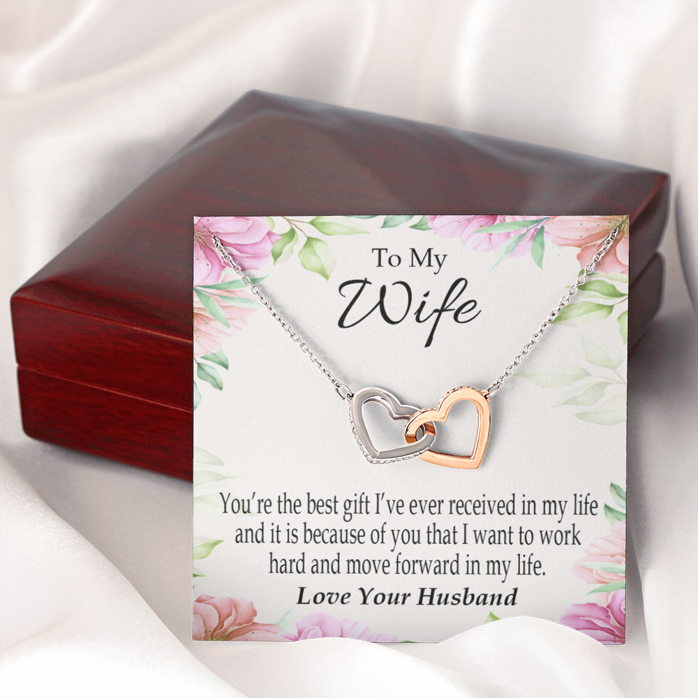 To My Wife You’re The Best Gift Inseparable Necklace-Express Your Love Gifts