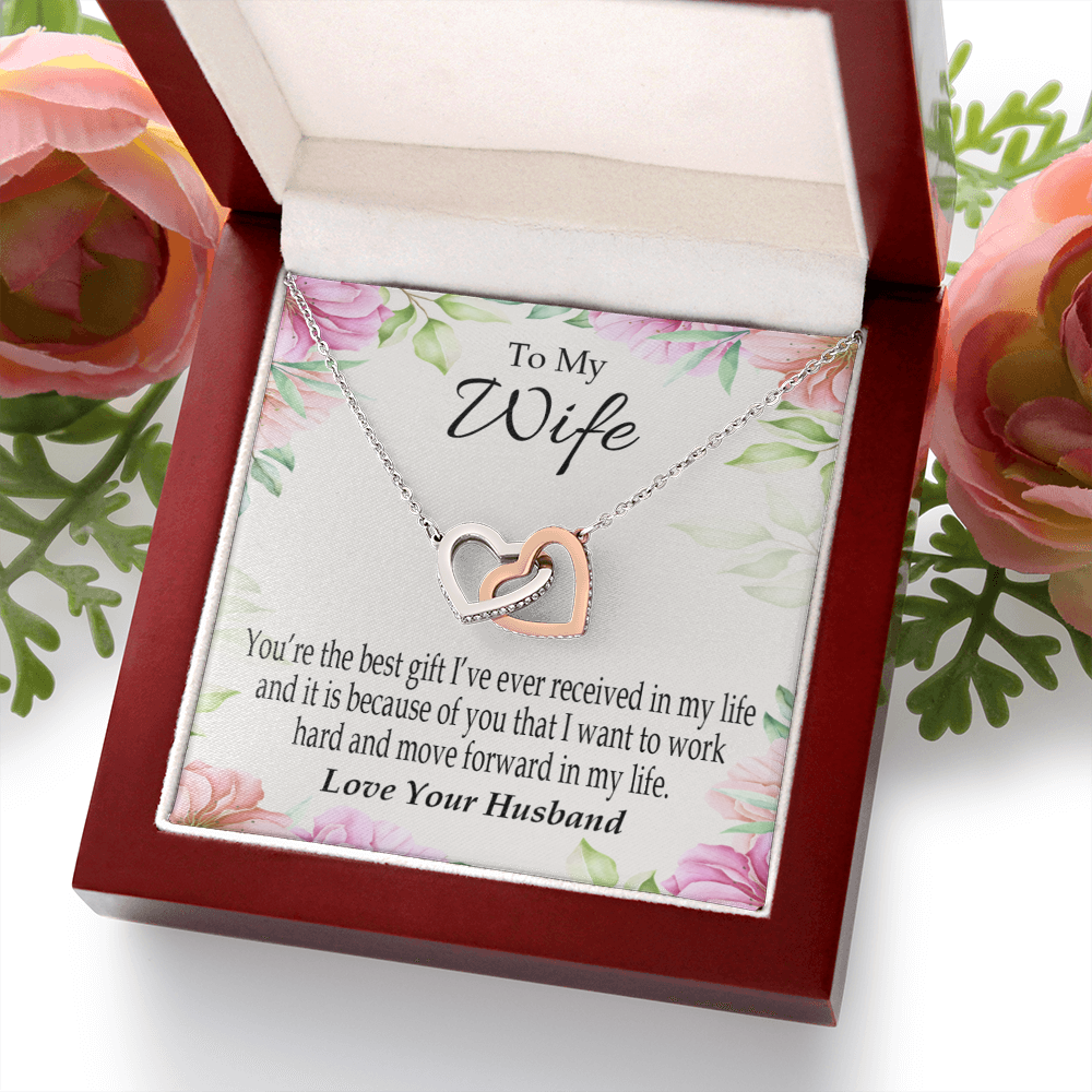To My Wife You’re The Best Gift Inseparable Necklace-Express Your Love Gifts