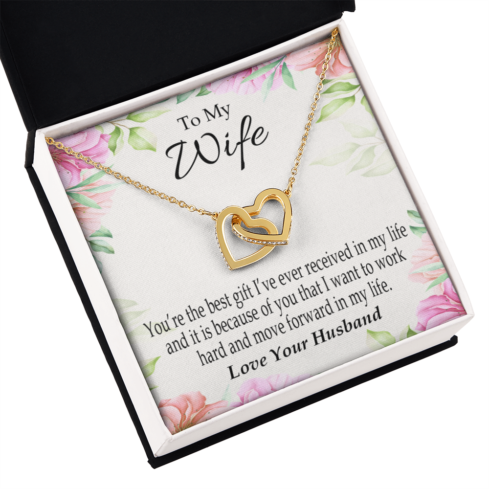 To My Wife You’re The Best Gift Inseparable Necklace-Express Your Love Gifts