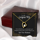 To My Wife You’re The Love of My Life Forever Necklace w Message Card-Express Your Love Gifts