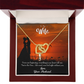 To My Wife You're the One! Inseparable Necklace-Express Your Love Gifts