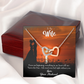 To My Wife You're the One! Inseparable Necklace-Express Your Love Gifts