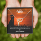 To My Wife You're the One! Inseparable Necklace-Express Your Love Gifts