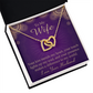 To My Wife Your Kiss Mends My Heart Inseparable Necklace-Express Your Love Gifts